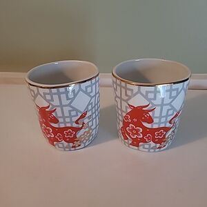 Pair of World Market Cups